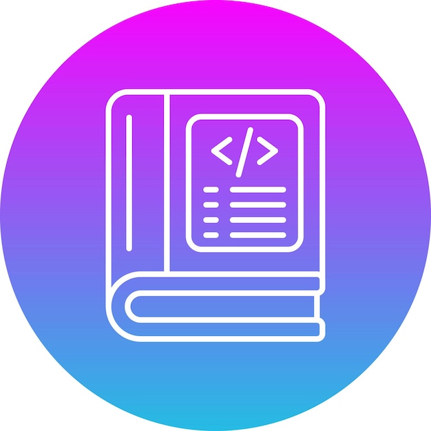 Icono del libro de codificación