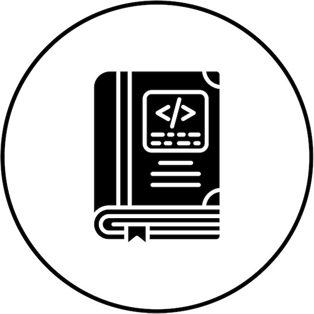 Icono del libro de codificación