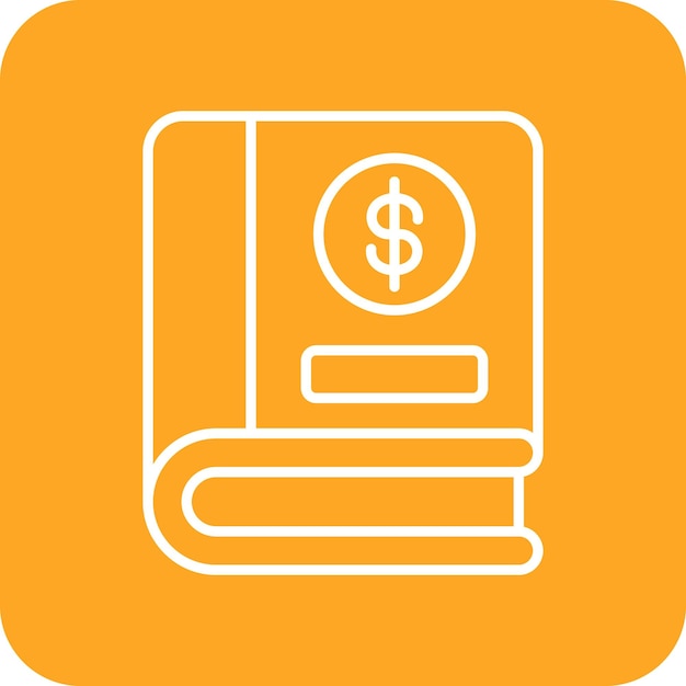 Icono de libro de contabilidad
