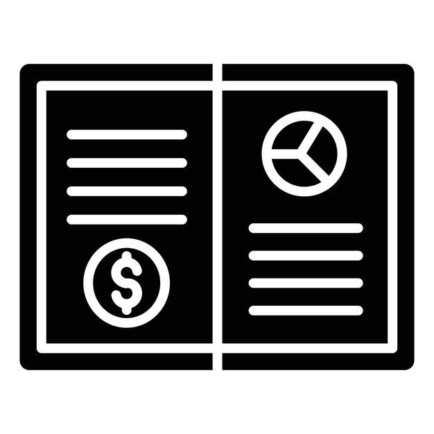 Icono de libro de contabilidad