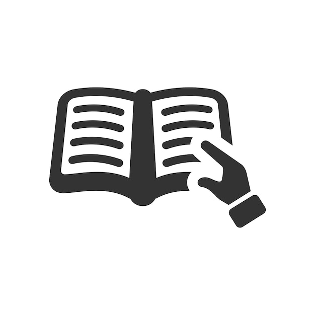 Icono de libro leído