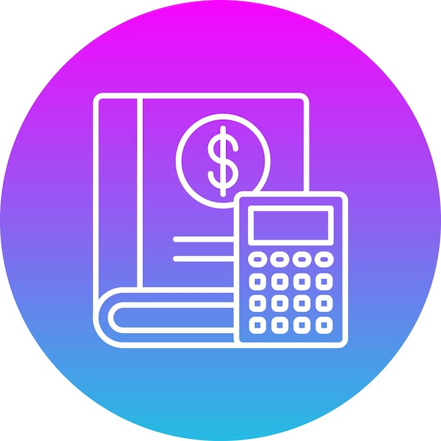 Icono del libro mayor