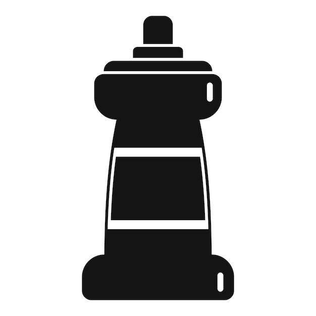 Icono de limpiador de platos Ilustración simple del icono de vector de limpiador de platos para diseño web aislado sobre fondo blanco