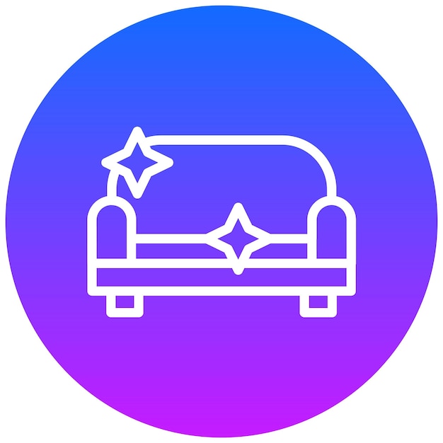 Icono de limpieza de muebles