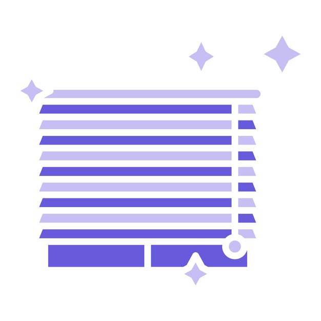 Icono de limpieza de persianas