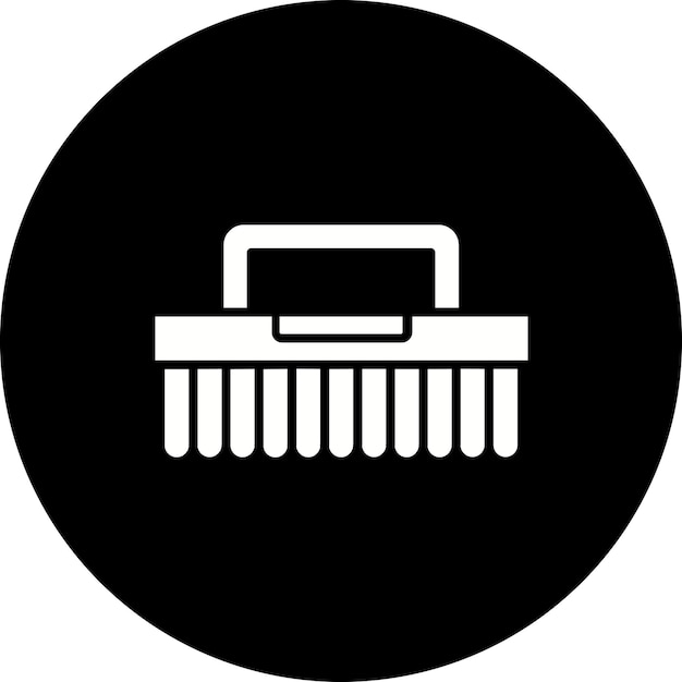Icono de limpieza del pincel
