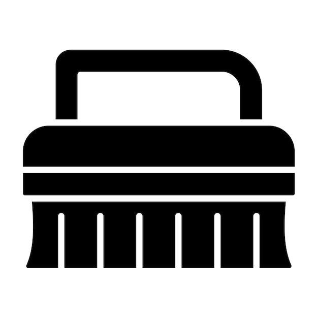 Icono de limpieza del pincel