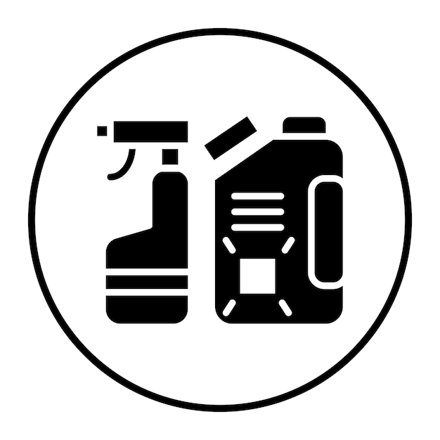 Icono de limpieza del producto