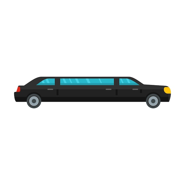 Icono de limusina presidente Ilustración plana del icono de vector de limusina presidente para diseño web