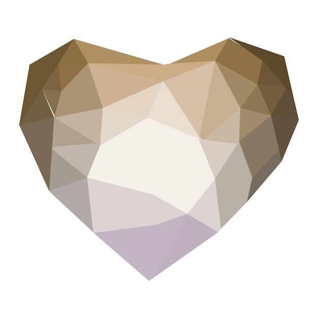 Icono de línea de corazón marrón Relaciones románticas amor fecha flores velas regalos emociones sensaciones Día de San Valentín cumplido Vector icono para negocios y publicidad