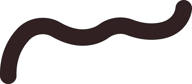 Icono de línea curva