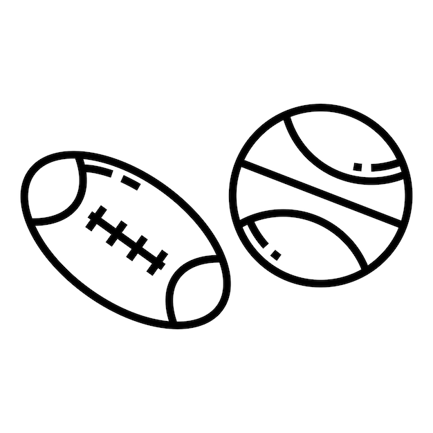Icono de la línea de la escuela