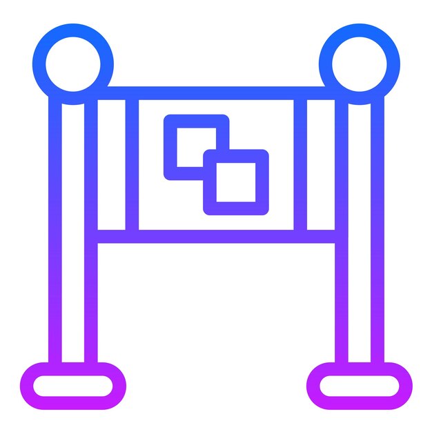 Icono de la línea de meta