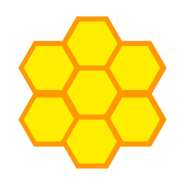 Icono de línea de panal Abejas cera colmena oso conexión apiario avispas drone picadura hexágono néctar polen Vector icono para negocios y publicidad