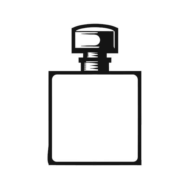 Ícono de línea perfumada Ilustración vectorial