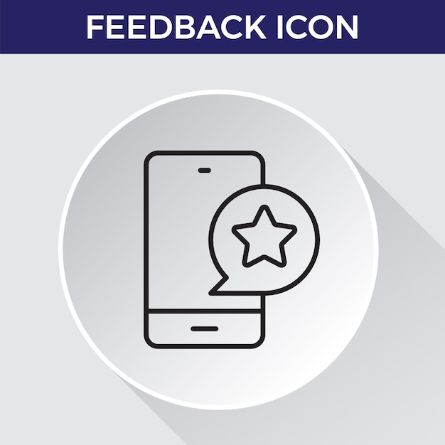 Icono de línea de retroalimentación Me gusta revisar y comentar contenido de Internet Opinión del usuario y encuesta Icono de esquema