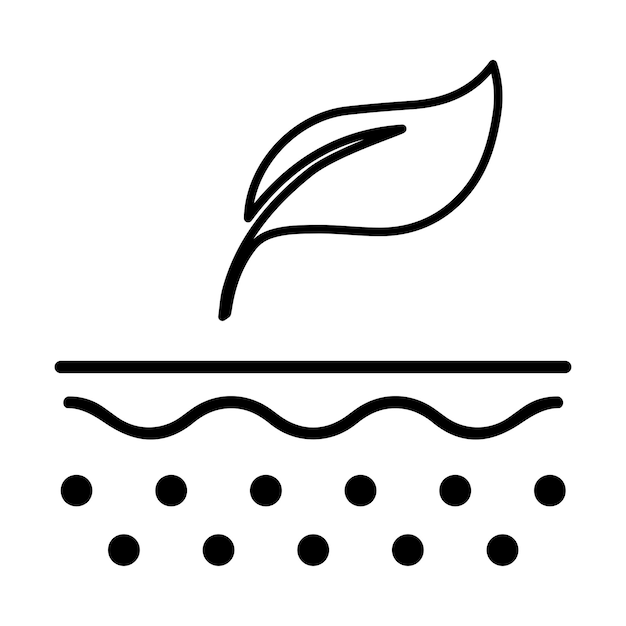 Icono de línea suave de la piel Cosmético para piel sensible Pluma ligera Pictograma lineal Dermatólogo belleza Cuidado de la piel Contorno de producto Icono Editable Ilustración vectorial aislada