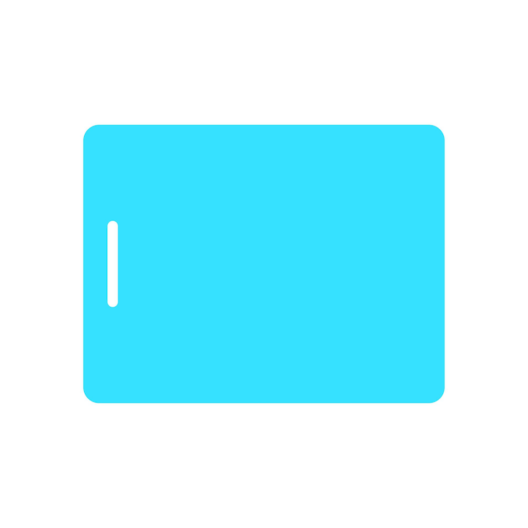 Vector icono de línea de tableta al revés gadget multimedia pantalla táctil tecnología de estudio internet batería electrónica vector icono de color sobre fondo blanco para negocios y publicidad