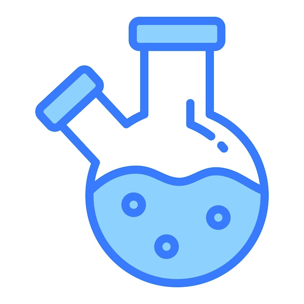 icono de línea vectorial de frasco icono de escuela y educación