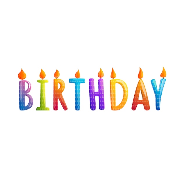 Icono de línea de vela de cumpleaños Icono vectorial de línea de Vela de cumpleños para diseño web aislado en fondo blanco