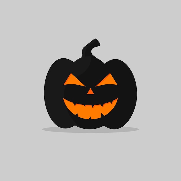 Icono de linterna de calabaza símbolo de Halloween