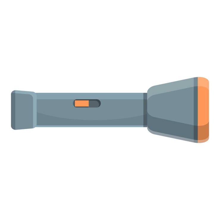 Vector icono de linterna de camping caricatura de icono de vector de linterna de camping para diseño web aislado sobre fondo blanco