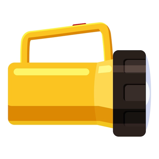 Icono de linterna Ilustración de dibujos animados de icono de vector de linterna para web