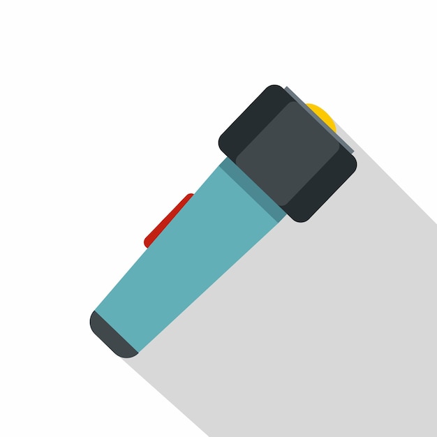 Icono de linterna de mano Ilustración plana del icono de vector de linterna de mano para web