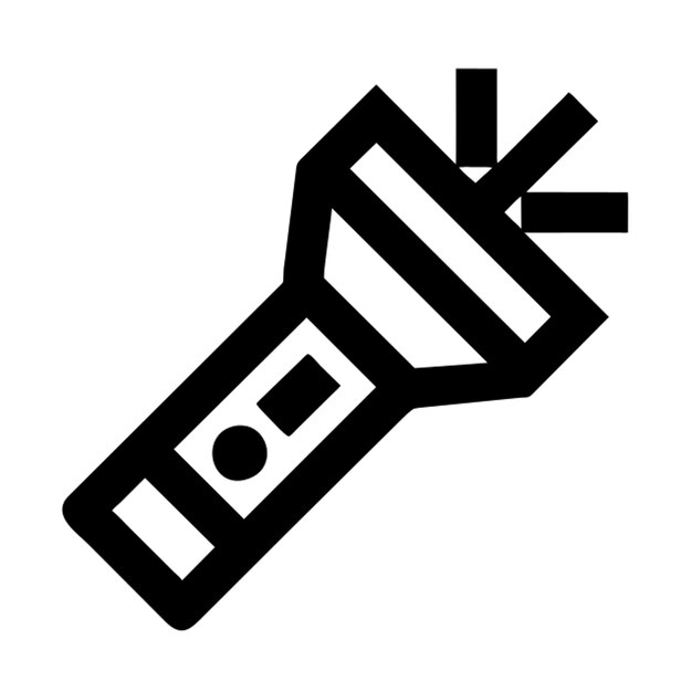 icono de linterna