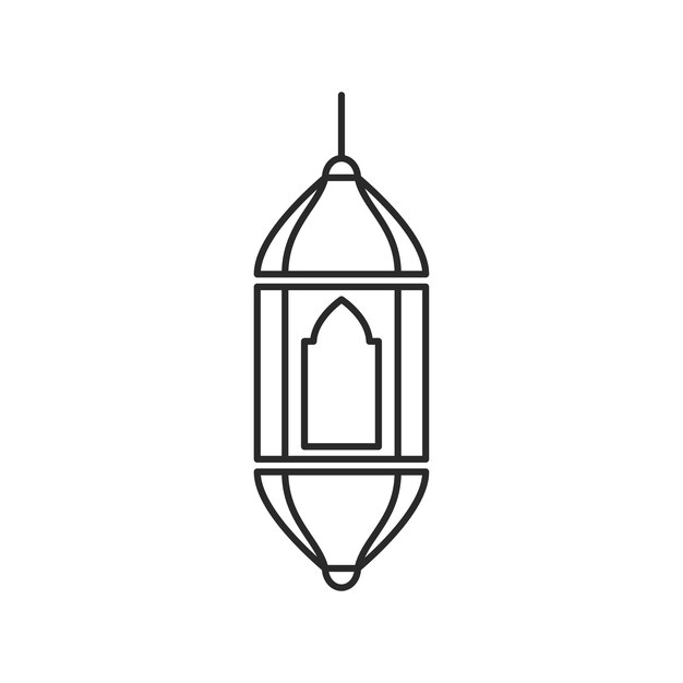 El icono de las linternas islámicas