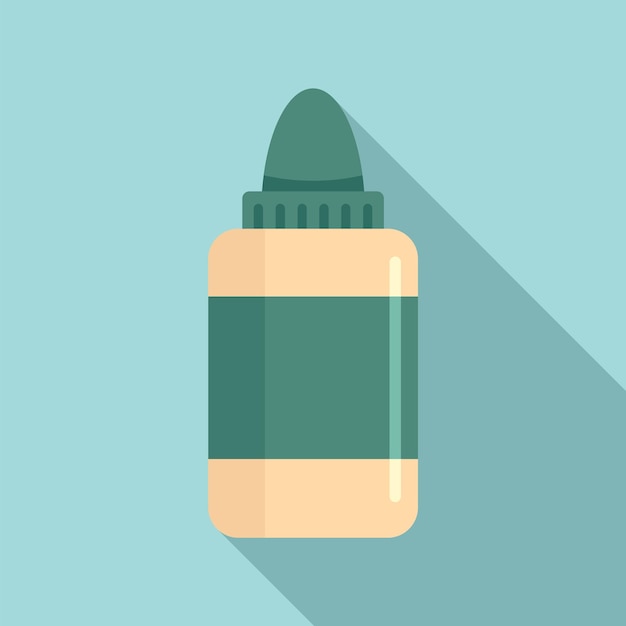 Icono de líquido de vapeo Ilustración plana del icono vectorial de líquido de Vapeo para el diseño web