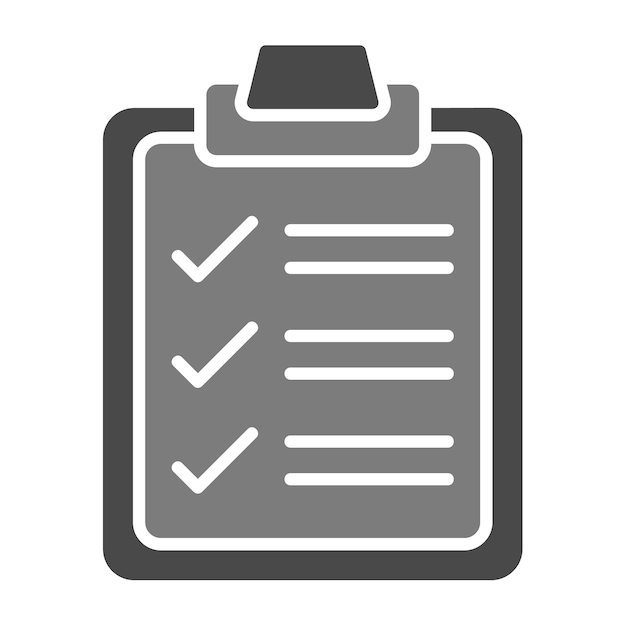 Ícono de la lista de comprobación