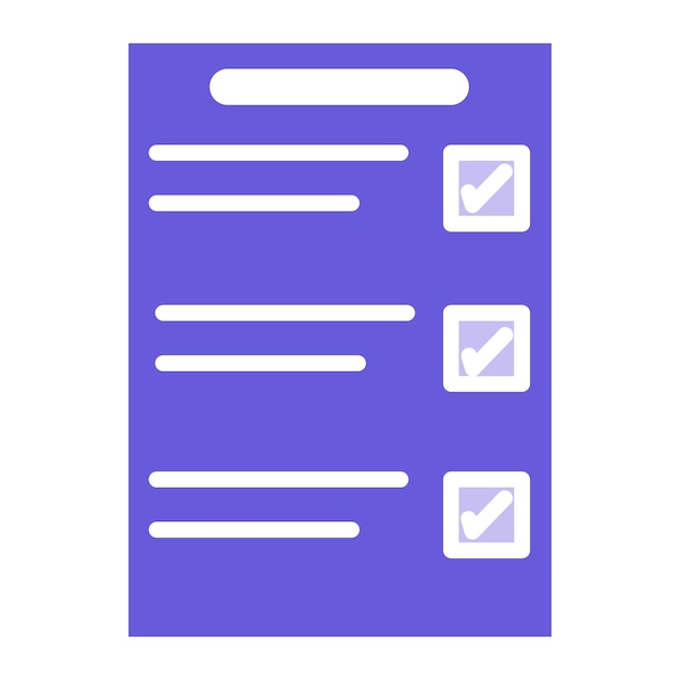 Ícono de la lista de comprobación