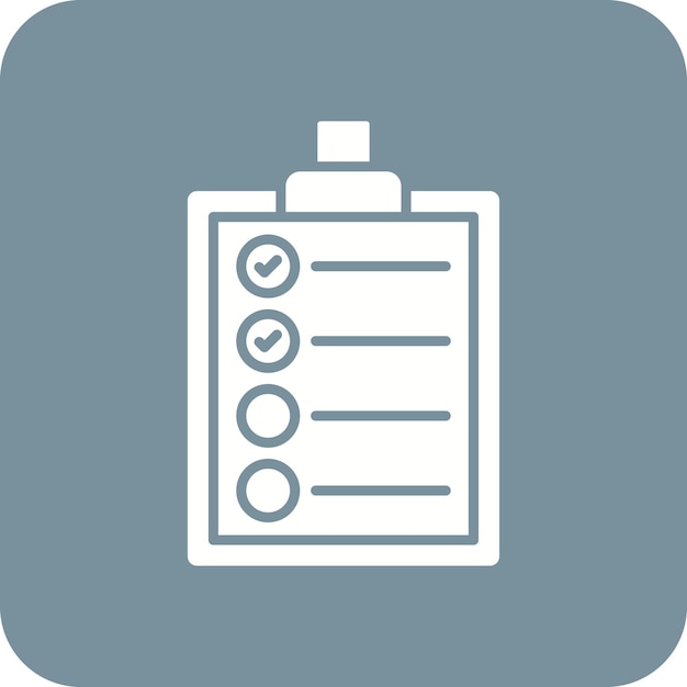 Ícono de la lista de comprobación