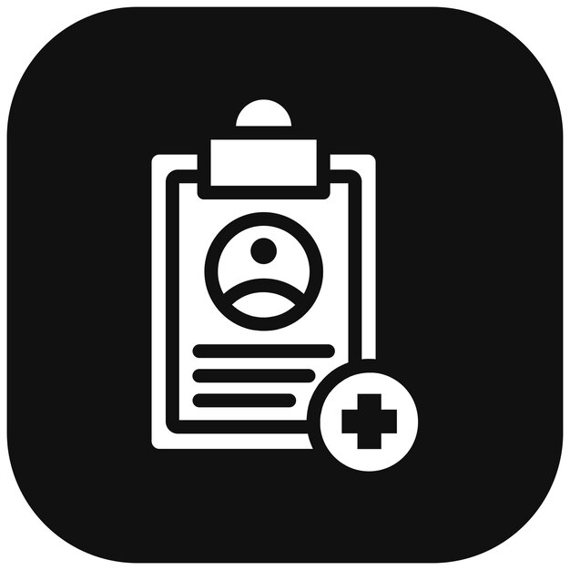 El icono de la lista de control del paciente