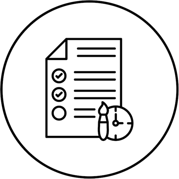 Ícono de la lista de tareas