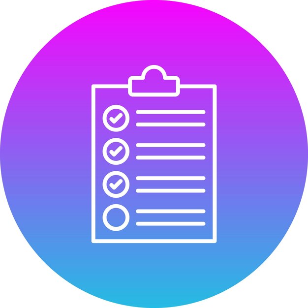 Ícono de la lista