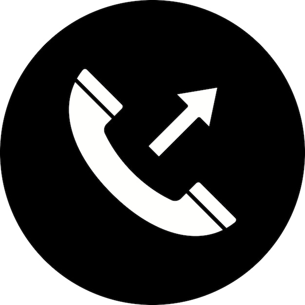 Ícono de llamada saliente