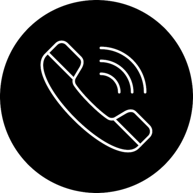 Ícono de llamada de teléfono