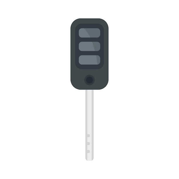 Icono de llave automática Ilustración plana del icono de vector de llave automática aislado sobre fondo blanco