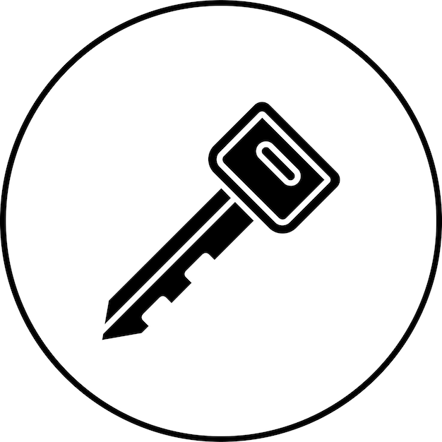 Icono de la llave del coche