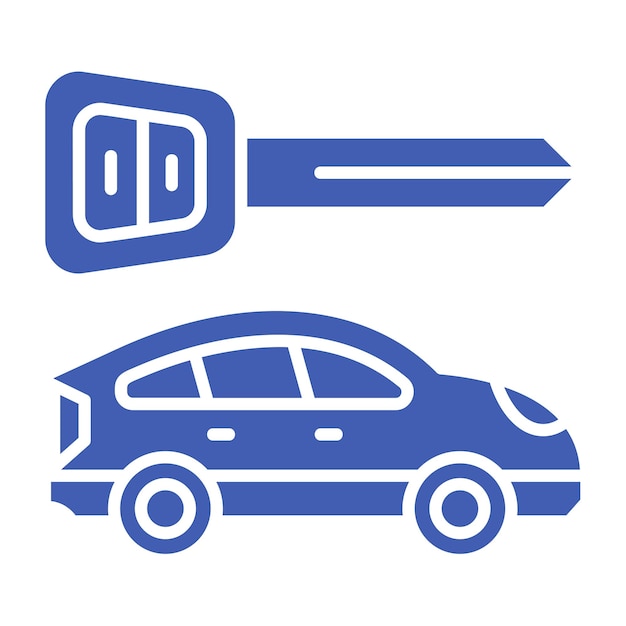 Icono de la llave del coche