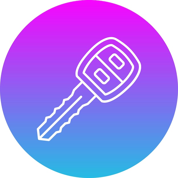 Icono de la llave del coche
