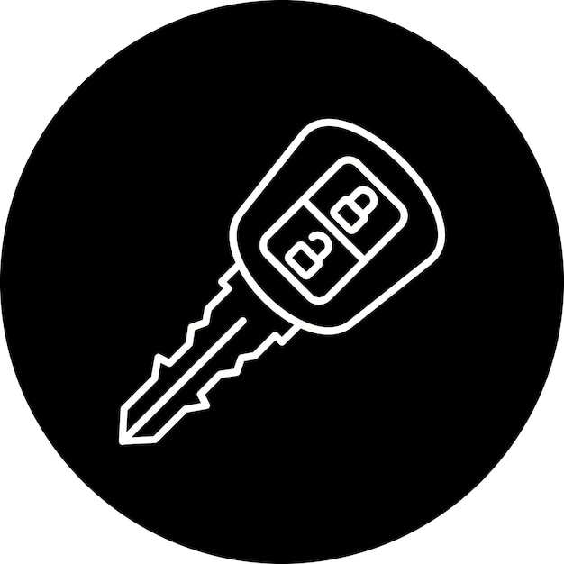 Icono de la llave del coche