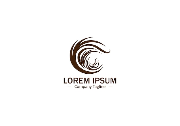 Icono de logotipo abstracto vector de agua salpicando silueta diseño aislado