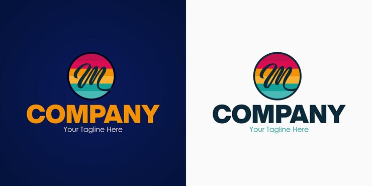 Vector icono de logotipo de carta de vector libre moderno