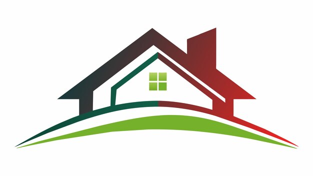 Icono del logotipo de la Casa Creativa Ideas innovadoras de ilustración vectorial