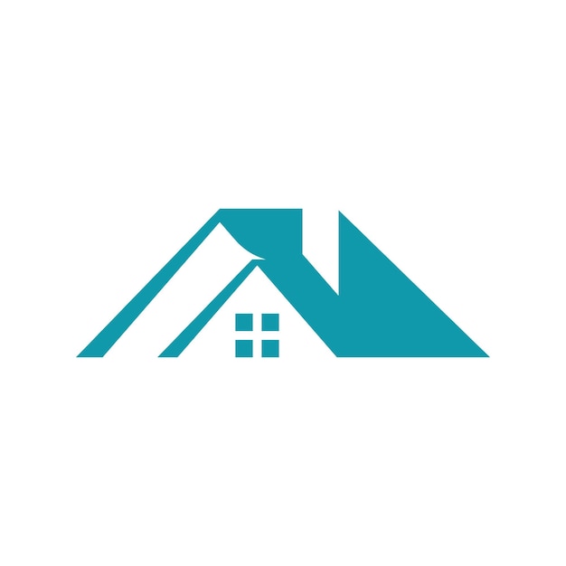 Icono de logotipo creativo de la casa y así sucesivamente