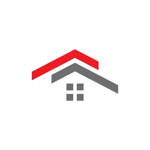 Icono de logotipo creativo de la casa y así sucesivamente