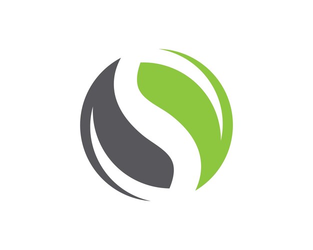 Ícono del logotipo de ecología